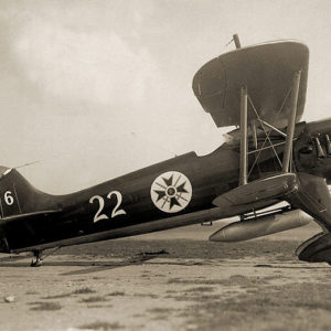 Maquetas hechas - heinkel-he-51 Vista lateral trasera foto bn