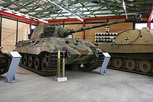 Maquetas Hechas- Panzer VI Tiger Ausf. B King Tiger Vista frontal-lateral