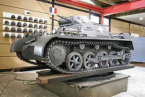 Maquetas Hechas- Panzer I Vista lateral