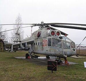Maquetas hechas - Mil Mi-24 Hind Vista lateral