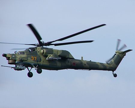 Maquetas hechas - Mil Mi-28 Vista lateral