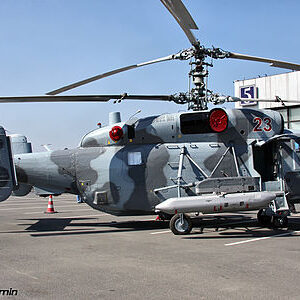 Maquetas hechas - Kamov Ka-29 Helix-B Vista lateral