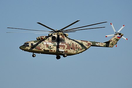Maquetas hechas - Mil Mi-26 Vista lateral