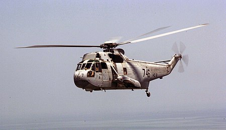 Maquetas hechas - UH-3 Sea King Vista lateral