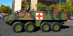 Maquetas hechas - Mowag Piranha ambulancia