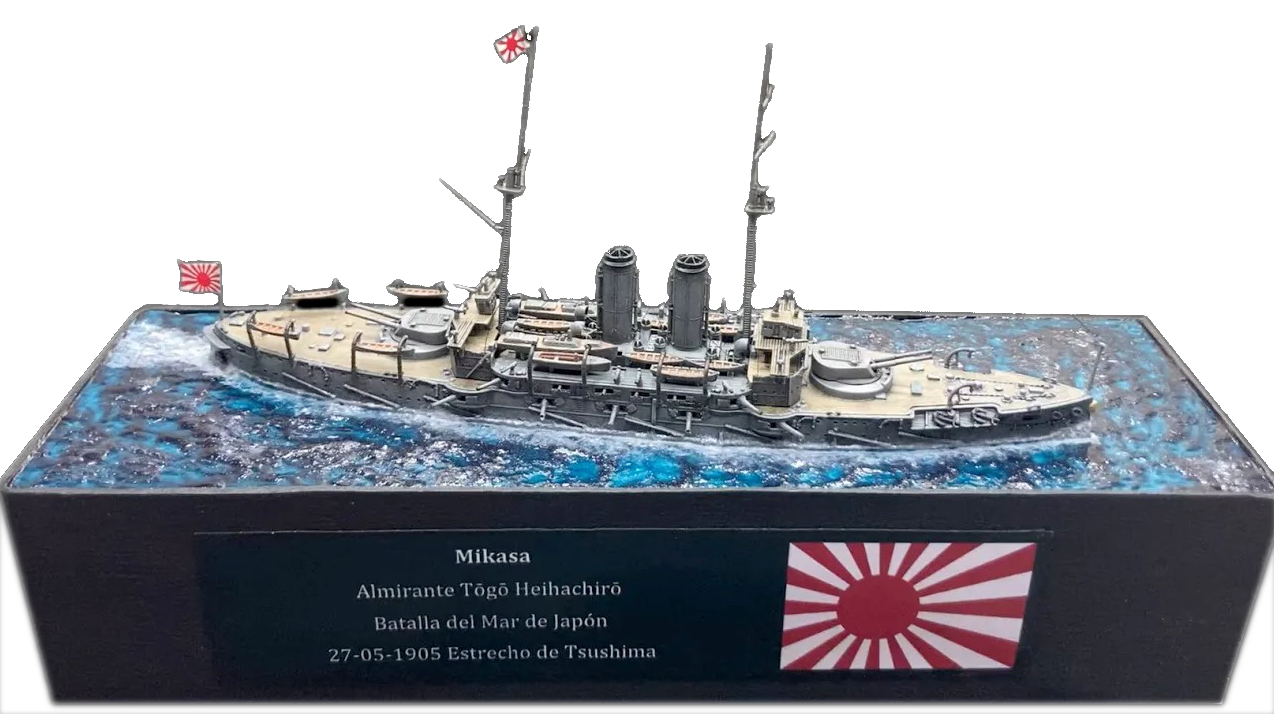 Maquetas hechas - Acorazado Mikasa