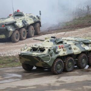 Maquetas hechas - BTR-80 Vista frontal-lateral