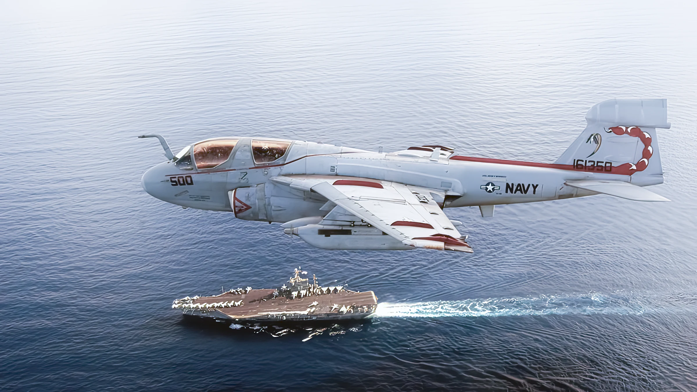 Maquetas hechas - EA-6B Prowler Vista lateral