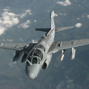 Maquetas hechas - EA-6B Prowler Vista frontal-superior