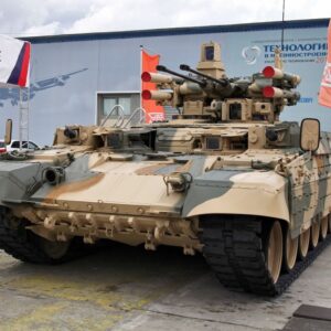 Maquetas hechas - BMPT Terminator Vista frontal-lateral