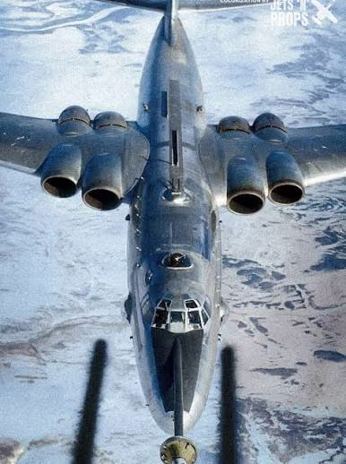 Maquetas Hechas - Myasishchev M-4 Bison Vista superior